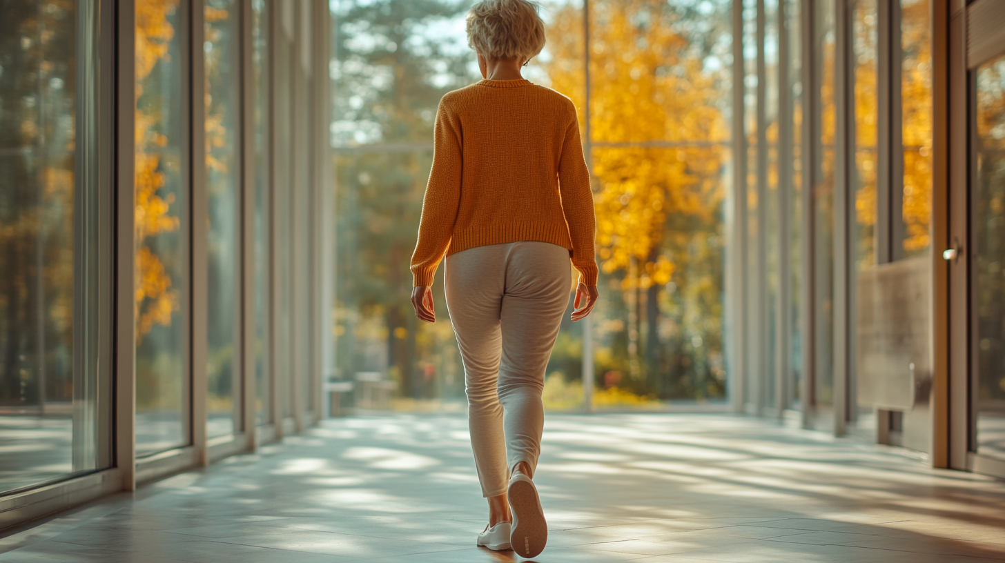 Сучасний спортивний зал для старших людей